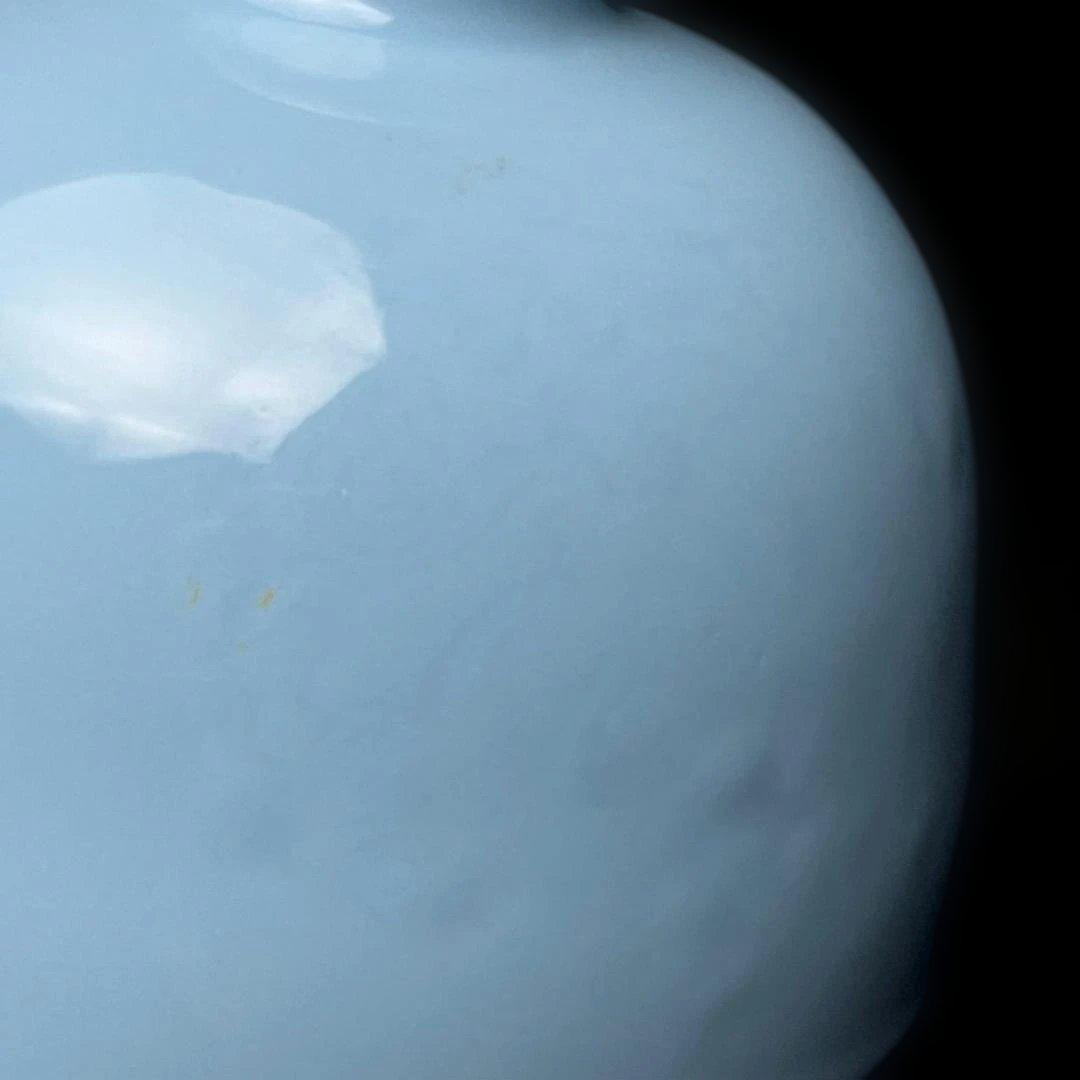 唐物 天青釉暗刻龍紋太白尊 大清康煕年製 款 中国美術 古玩 SH27