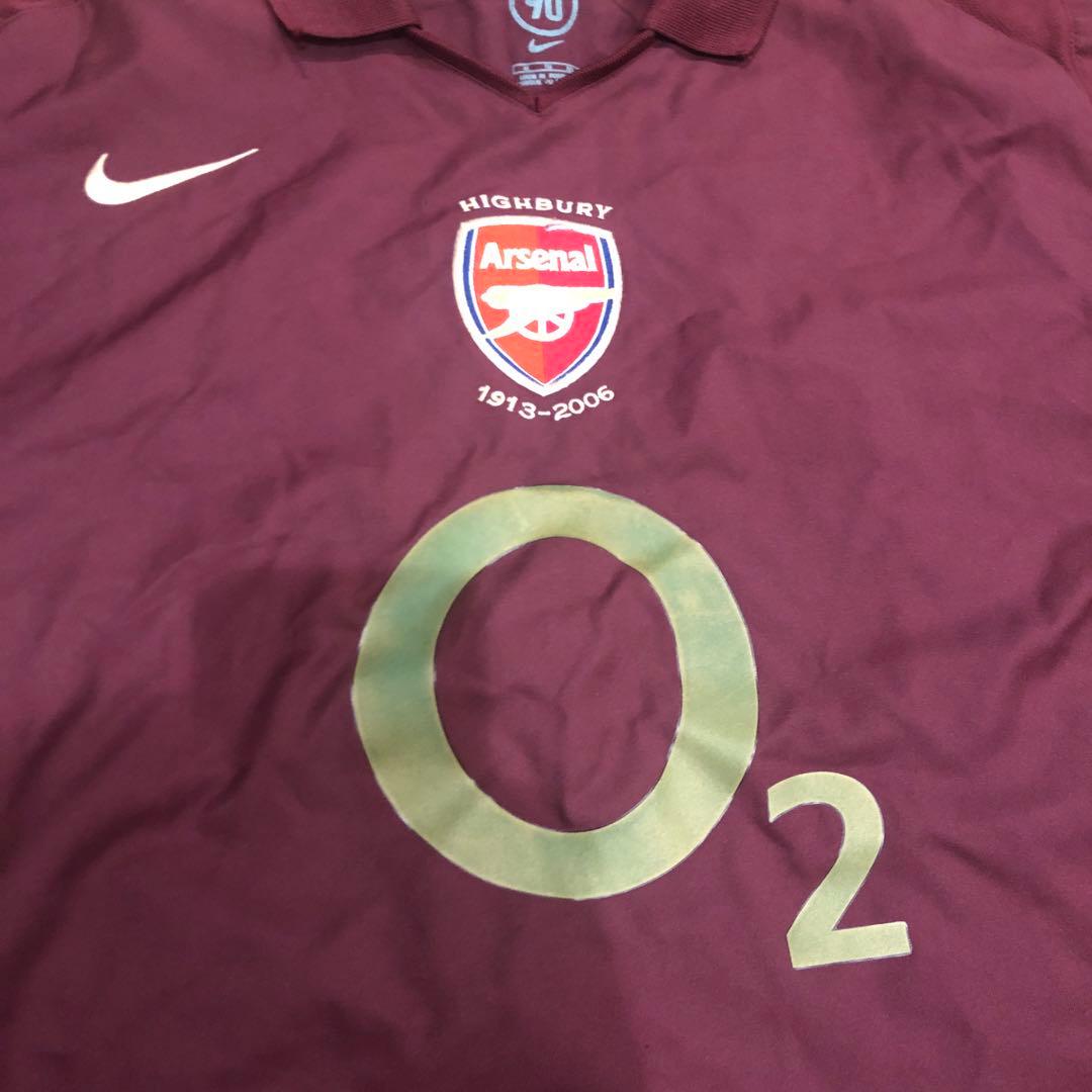 アーセナル　ラストハイバリー記念　ユニフォーム #14 ティエリ・アンリ