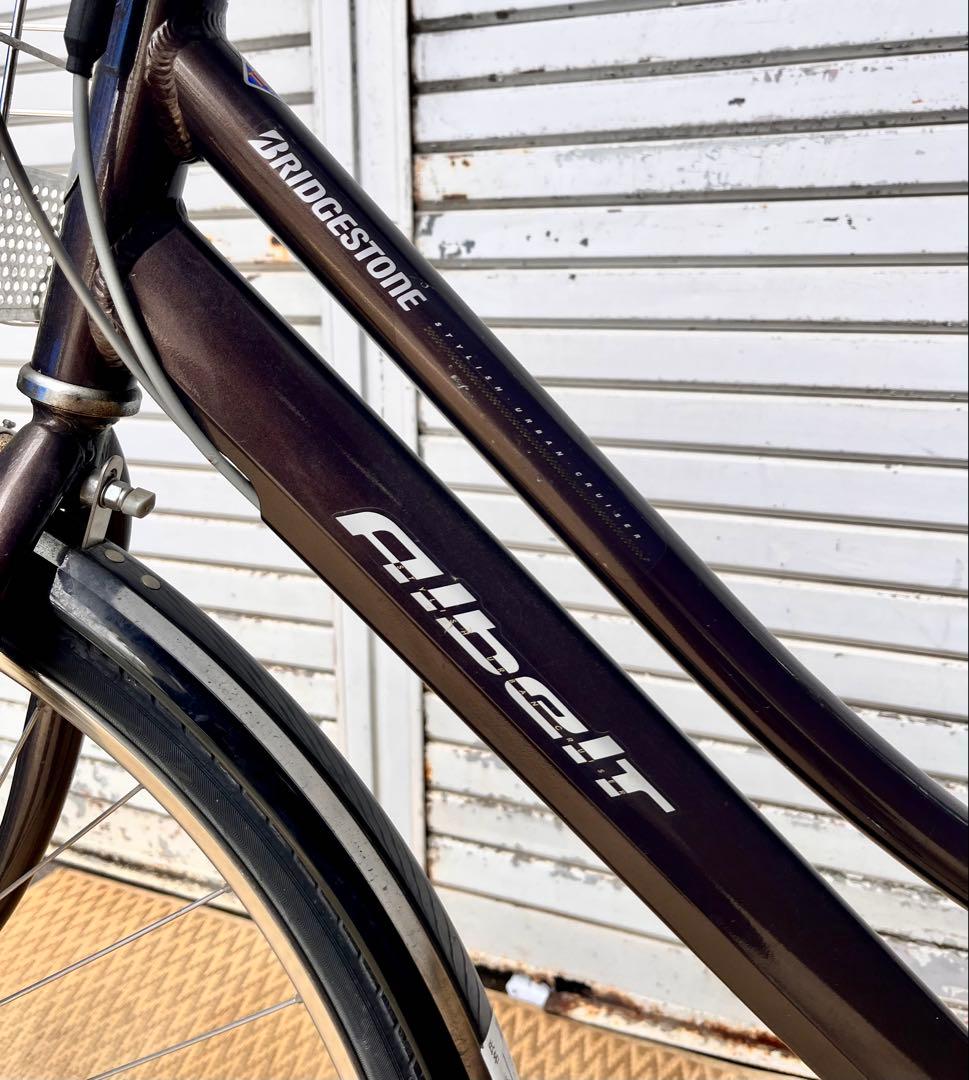 ①【現地取引限定】譲渡証明⭕️ BRIDGESTONE アルベルト　自転車