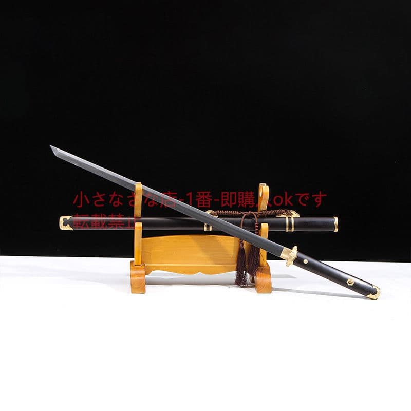 黒檀純銅唐横刀T 10焼刃 古兵器 武具 刀装具 日本刀 模造刀 居合刀