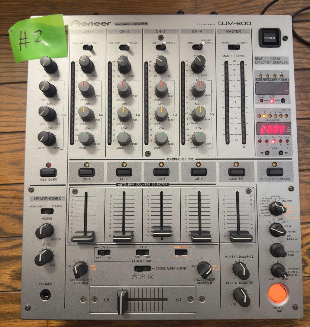 Pioneer DJM-600 ミキサーDJ