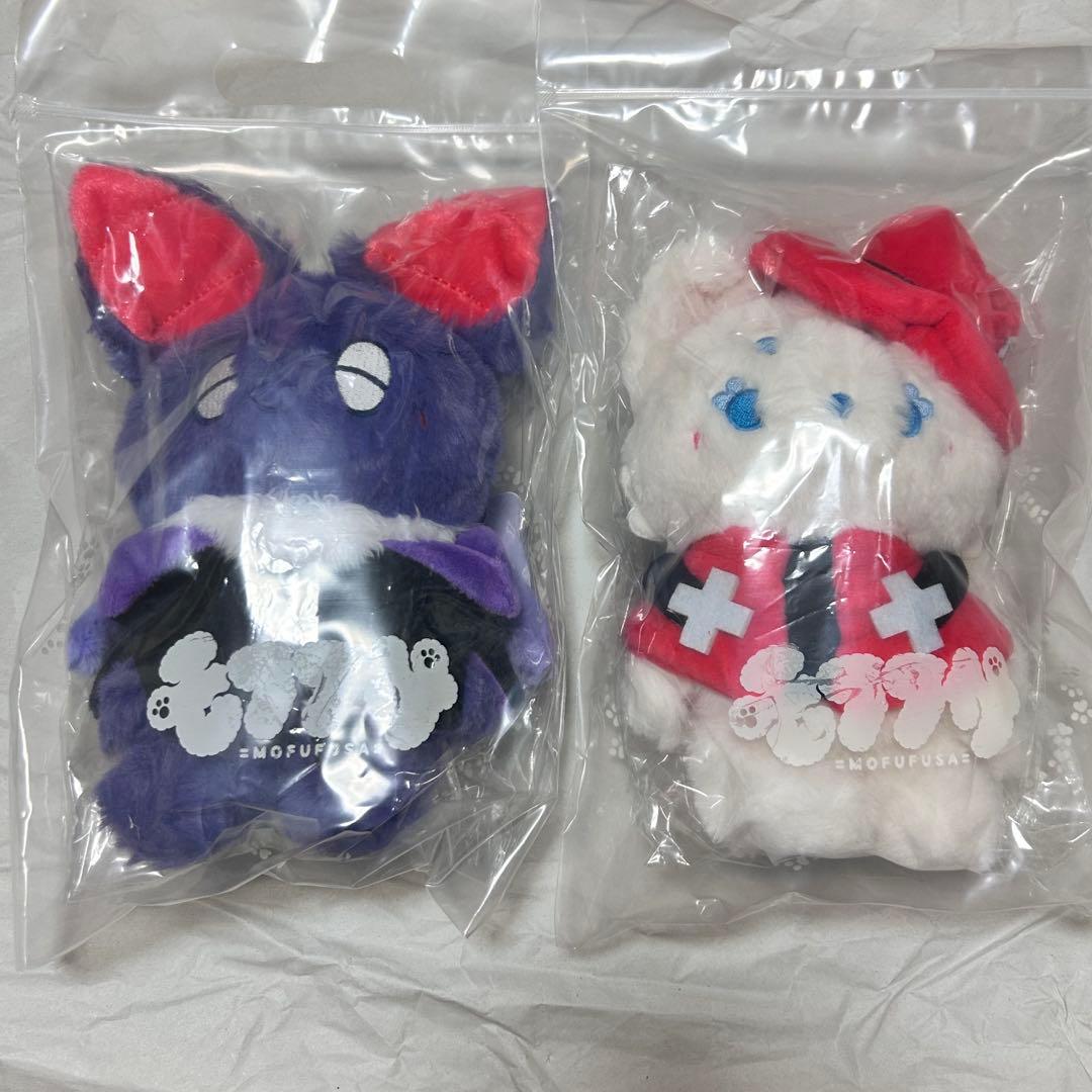 吸血鬼すぐ死ぬ　モフフサぬいぐるみ　2点未開封
