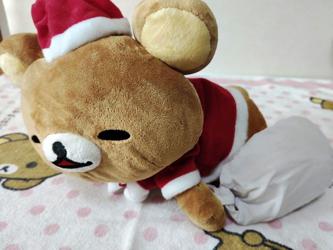 ◎初期物タグ付 リラックマ Xmas ぬいぐるみ4点 非売品 リースサンタケーキ