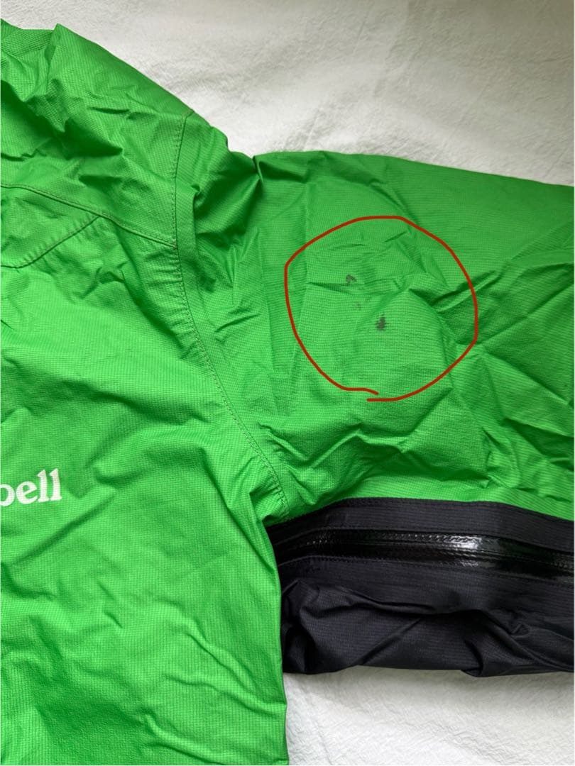 モンベル サイクルレインジャケット レインパンツ