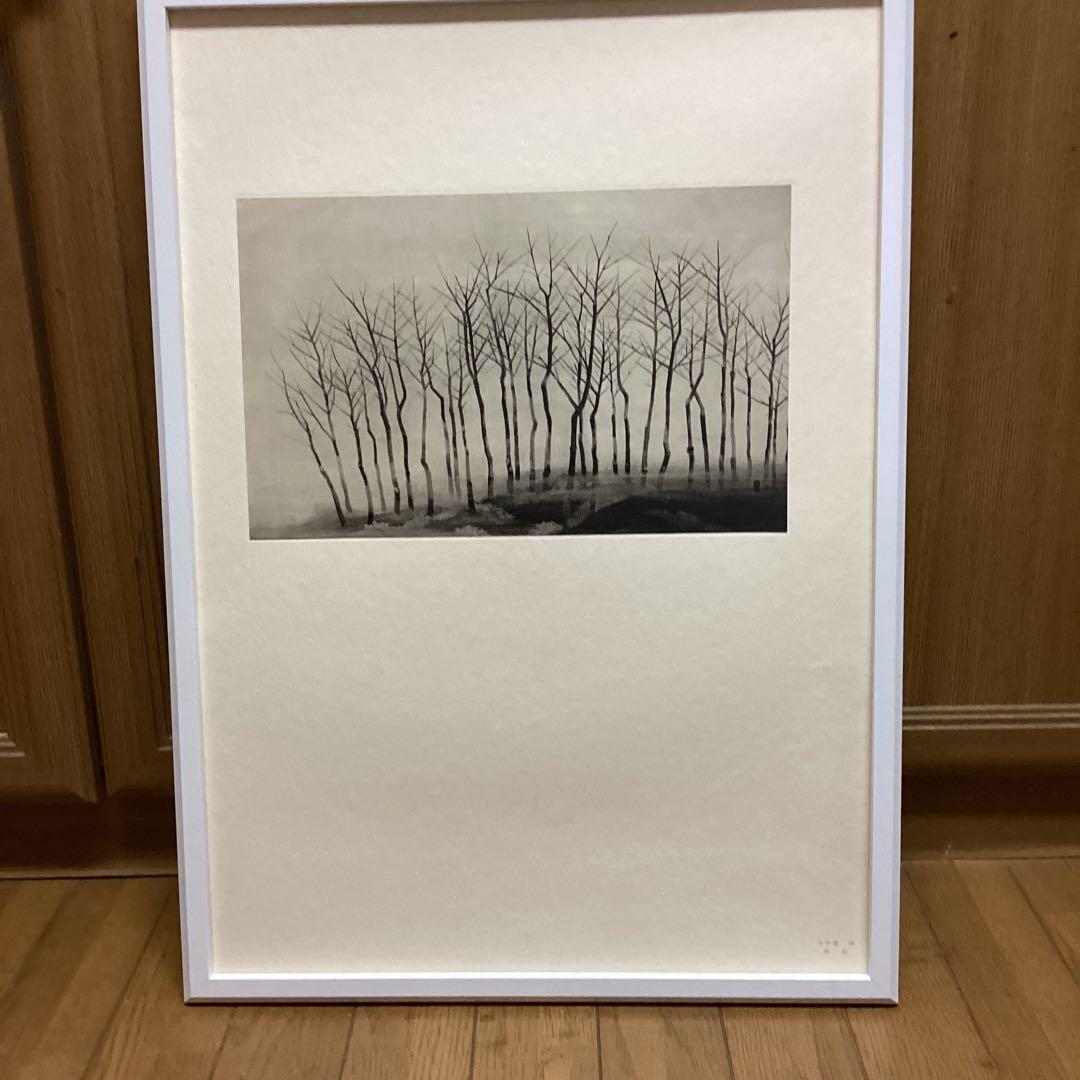 天才画家　速水御舟　作品集大作編　便利堂監修　画集NO 34 【寒　林】