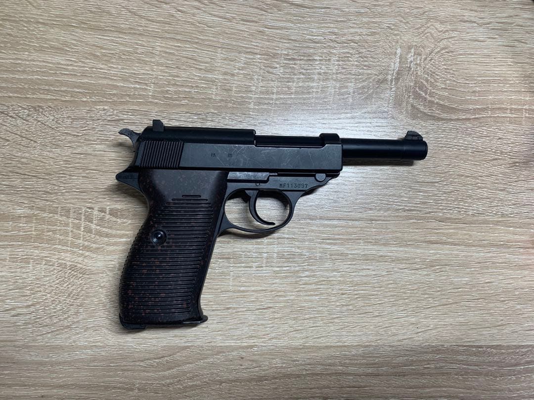 マルゼン　ワルサーP38　ガスブローバック　マガジン1本動作確認済、1本ジャンク