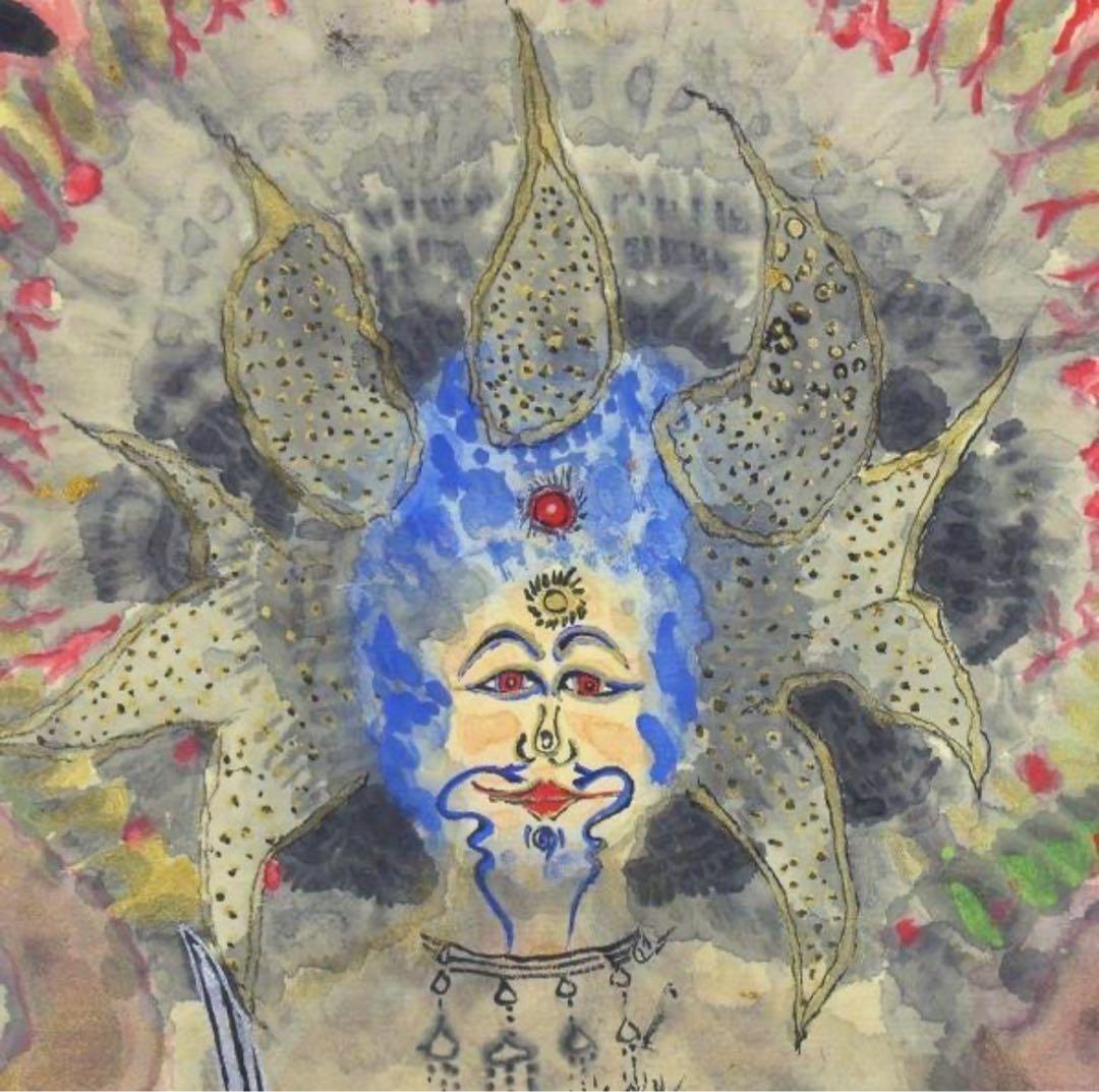 勇次❣️長渕剛詩画　直筆‼️虚空菩薩像