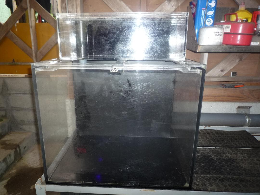 特注　60×45×H50ｃｍ　オール10ｍｍ　アクリル水槽 使用期間18ヶ月