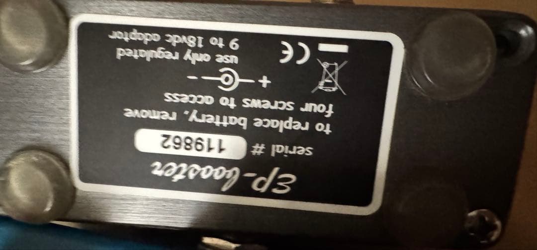 エフェクターセットZoomG1XFour BD2W FZ5 EPBooster