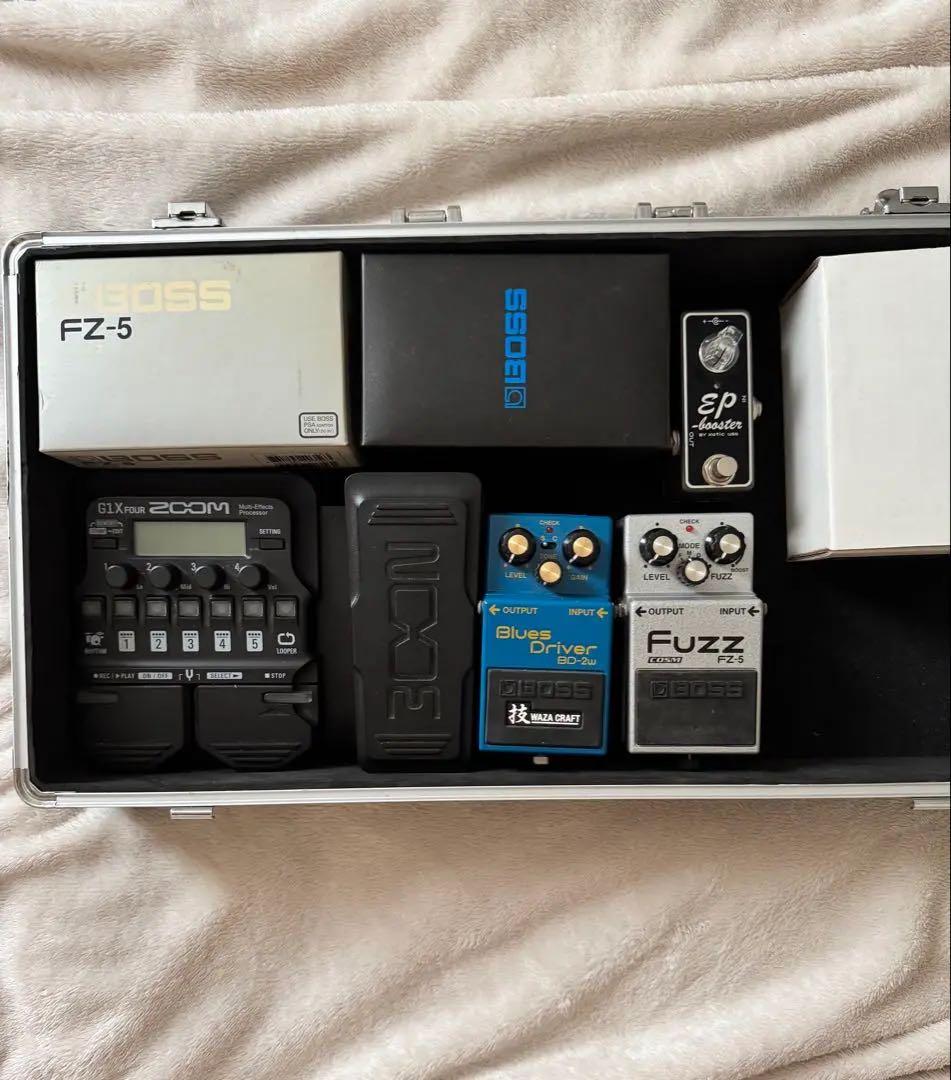 エフェクターセットZoomG1XFour BD2W FZ5 EPBooster