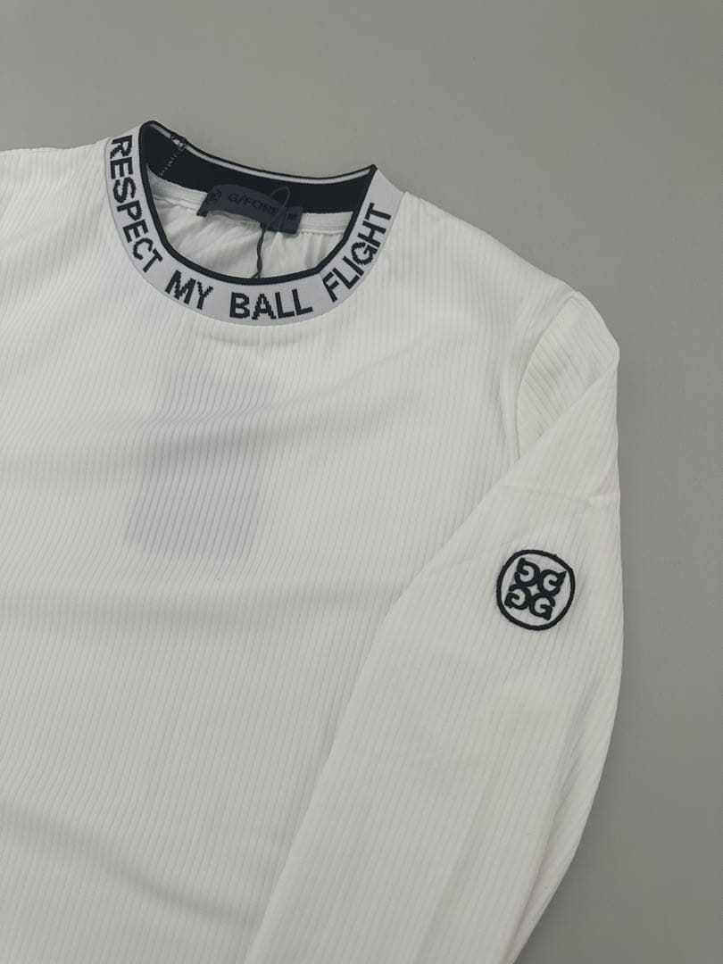 新品未使用☆新作☆G/FOREジーフォアレディースシャツ sizeLホワイト②