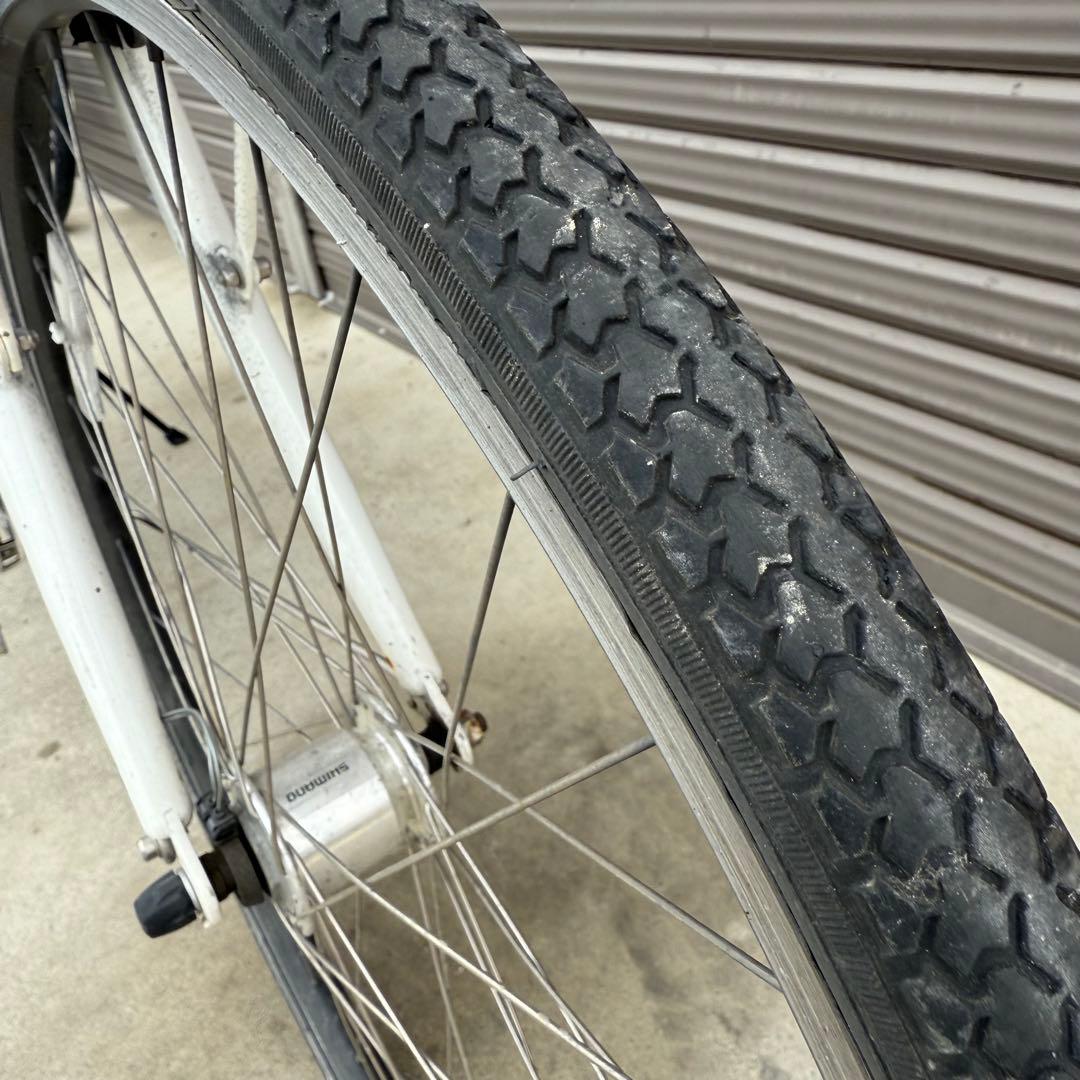 通勤通学用自転車 ￼ルイガノ カゴ付き 定価6.2万円 身長145-165cm