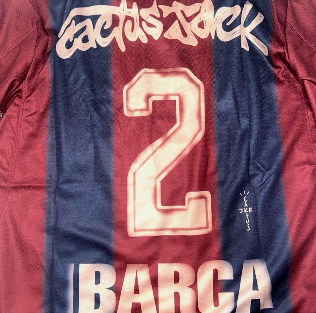 希少　バルセロナ トラビィススコット ユニフォーム Travis トラビス