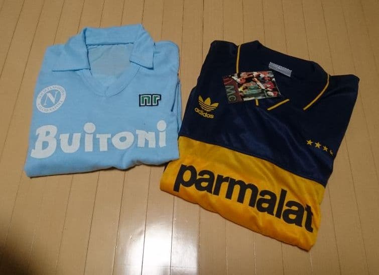 R.I.P 追悼  SCナポリ ディエゴマラドーナ 実使用 ユニフォーム