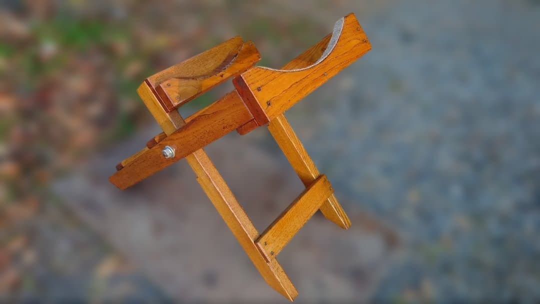 木製 和太鼓スタンド 斜め台