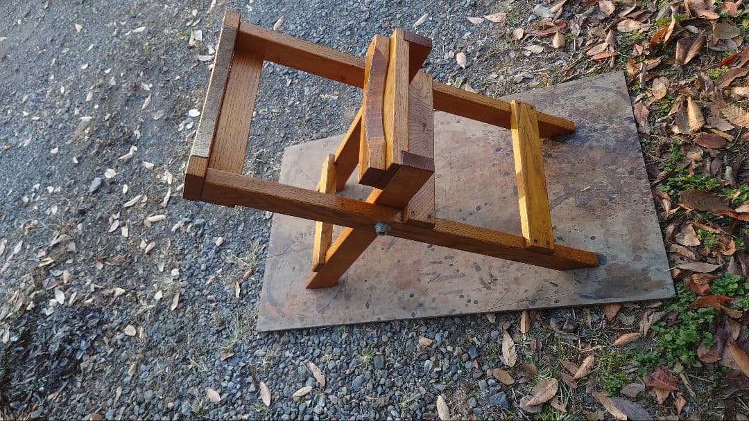 木製 和太鼓スタンド 斜め台