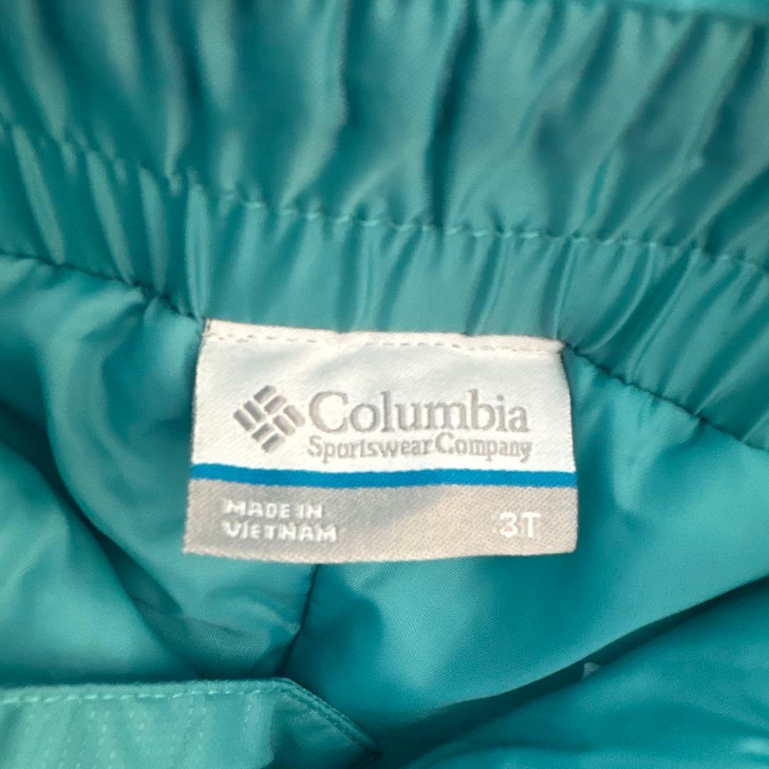 Columbia スノーウェア 子供用 紫と青　リバーシブル