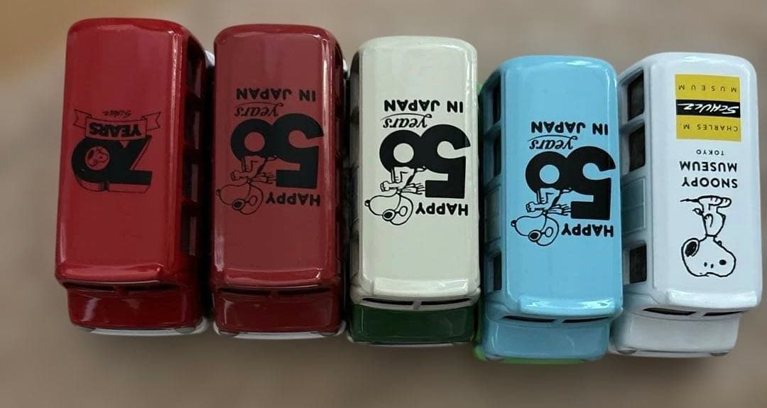 スヌーピー トミカ　ミニカー＆バス