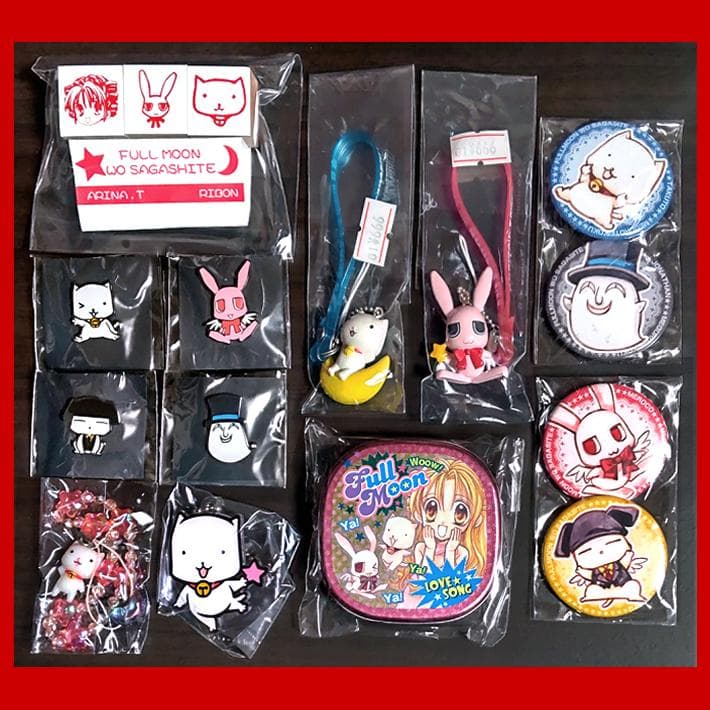 14点[満月をさがして]スタンプ,ストラップ,ピンズ,缶バッジ★種村有菜