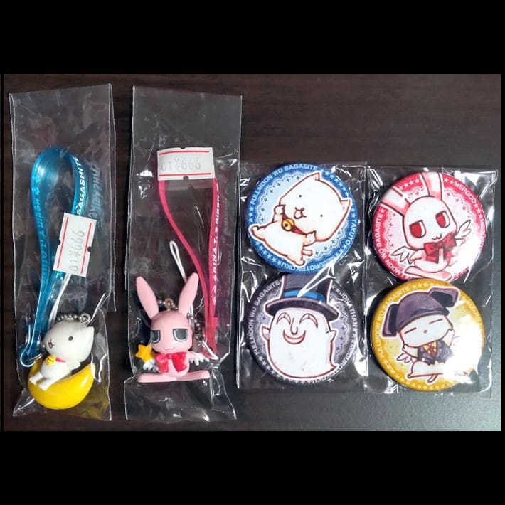 14点[満月をさがして]スタンプ,ストラップ,ピンズ,缶バッジ★種村有菜