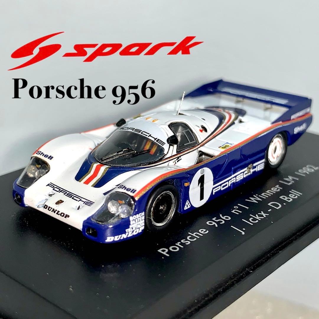 スパーク ポルシェ 956 Winner 1982 1/87 ルマン ロスマンズ