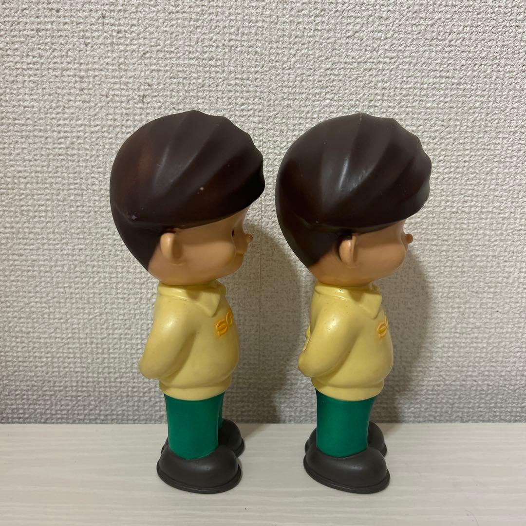 SONY 男の子フィギュア 2体セット 希少！SONY ソニー坊や 昭和レトロ