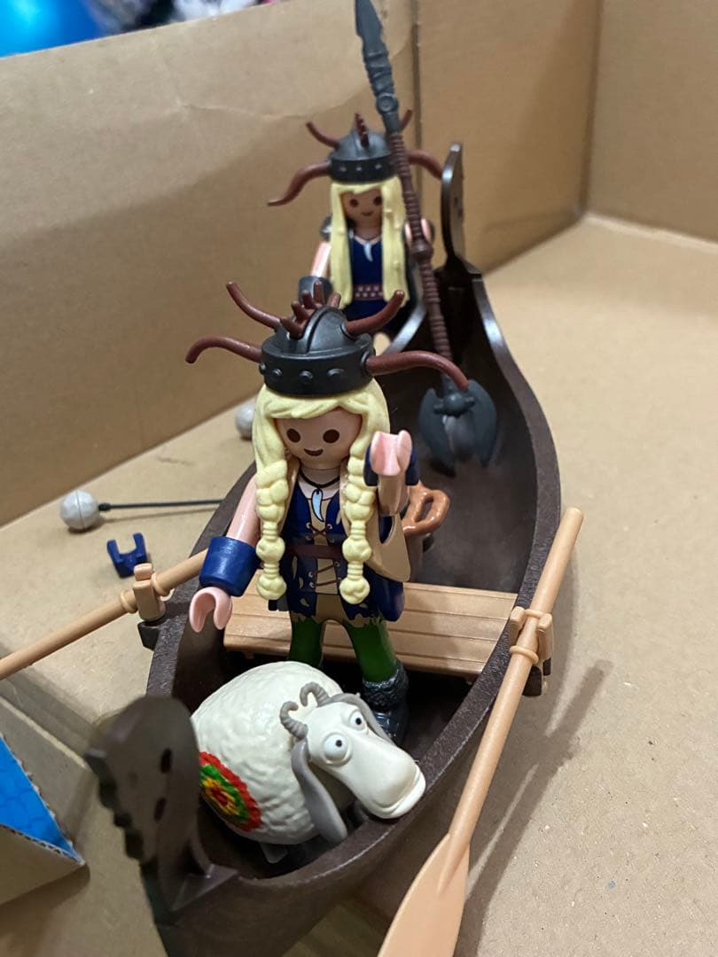 プレイモービル　9458 『ヒックとドラゴン ２』 ラフ＆タフとバーフ＆ベルチ