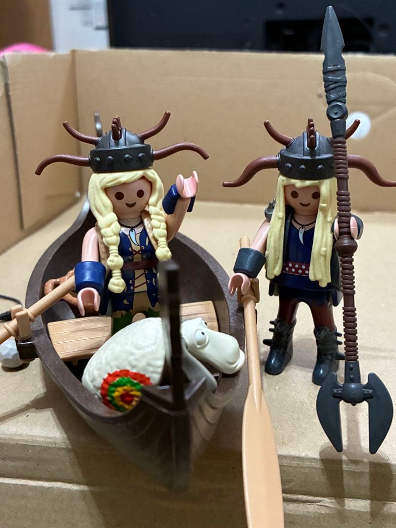 プレイモービル　9458 『ヒックとドラゴン ２』 ラフ＆タフとバーフ＆ベルチ