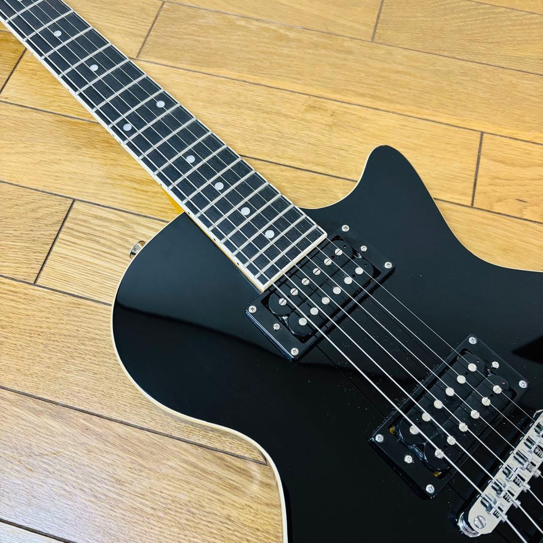 【美品】Donner エレキギター レスポール タイプ DL-124 黒 送料込