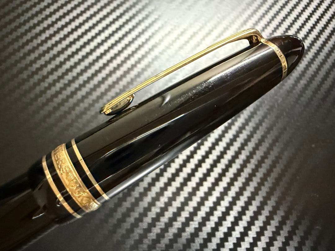 ヘミングウェイ芯 未使用に近い モンブラン 146 中白 B 太字 万年筆