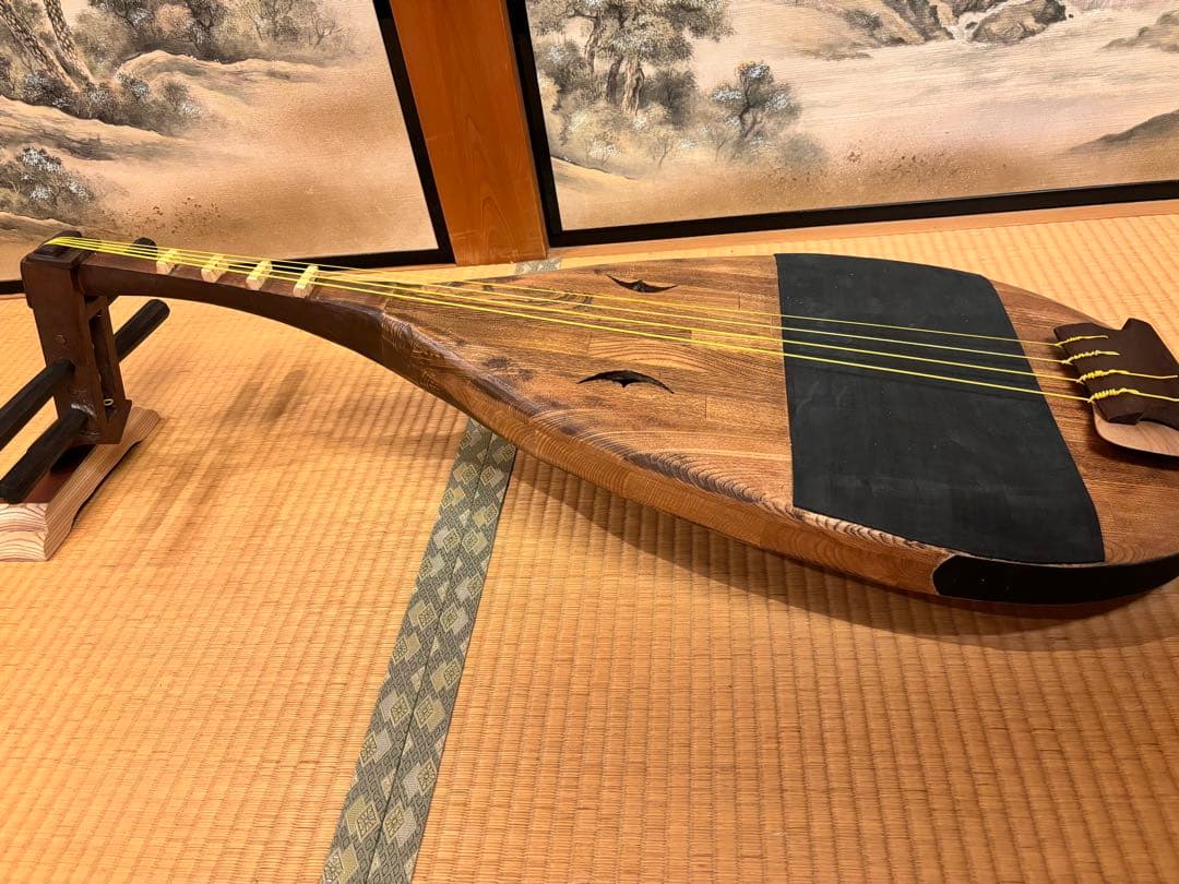 楽琵琶　手作り