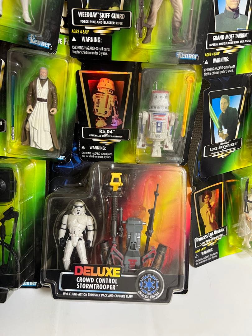 スターウォーズのフィギュアのセット