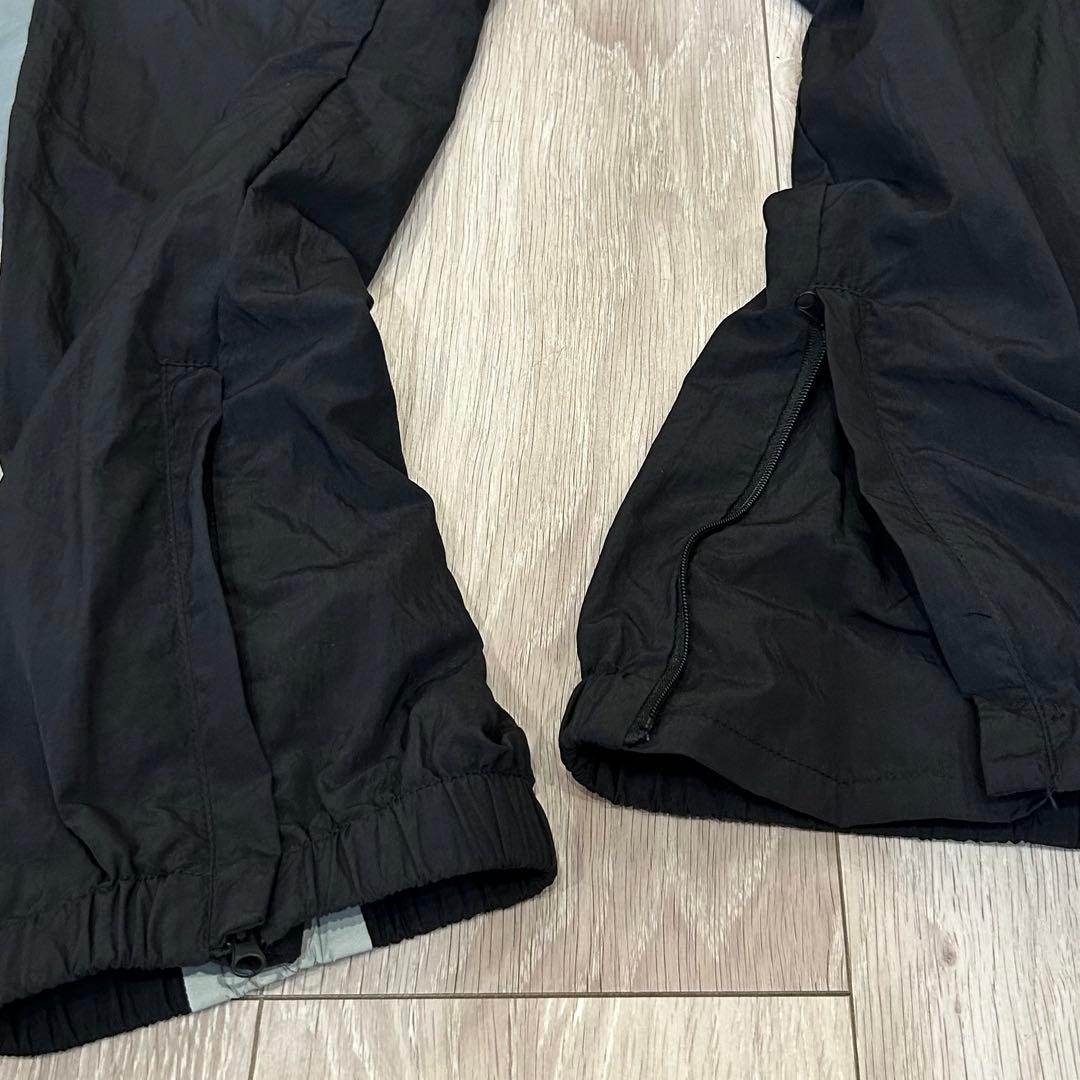 PRO CLUB プロクラブ ナイロンパンツ トラックパンツ XL 黒 ライン