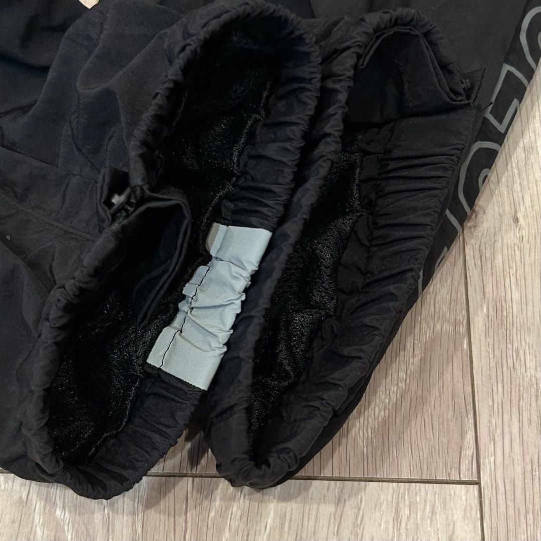 PRO CLUB プロクラブ ナイロンパンツ トラックパンツ XL 黒 ライン