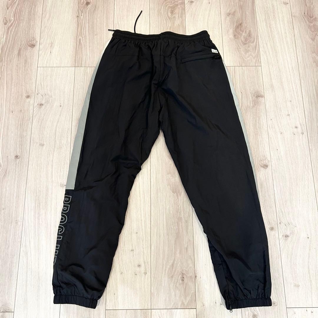 PRO CLUB プロクラブ ナイロンパンツ トラックパンツ XL 黒 ライン
