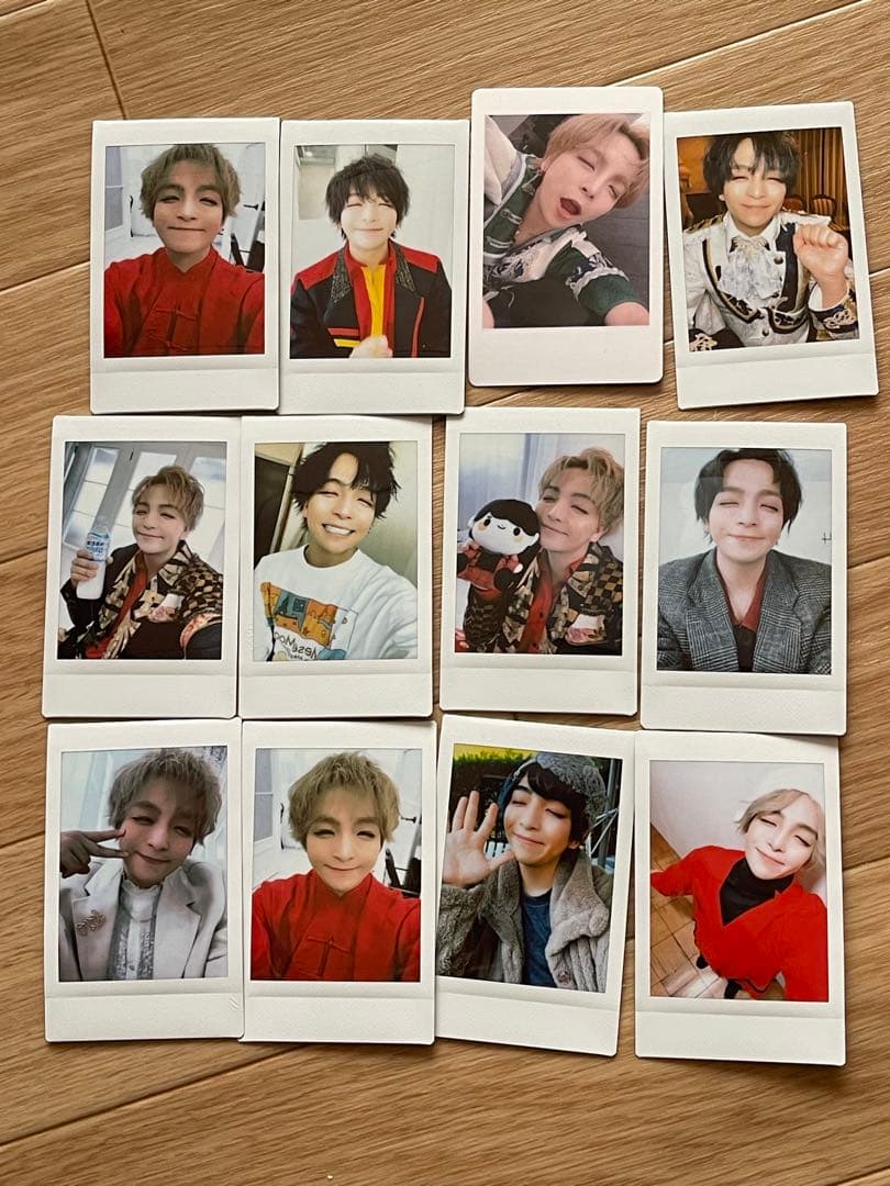 Mesemoa めせもあ　チェキ　ハピカ　赤　セット　あおい