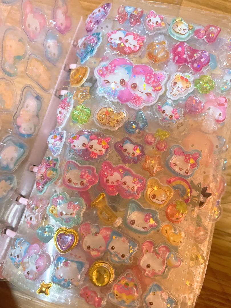 シール帳 完成品 4冊セット ボンボンドロップシール