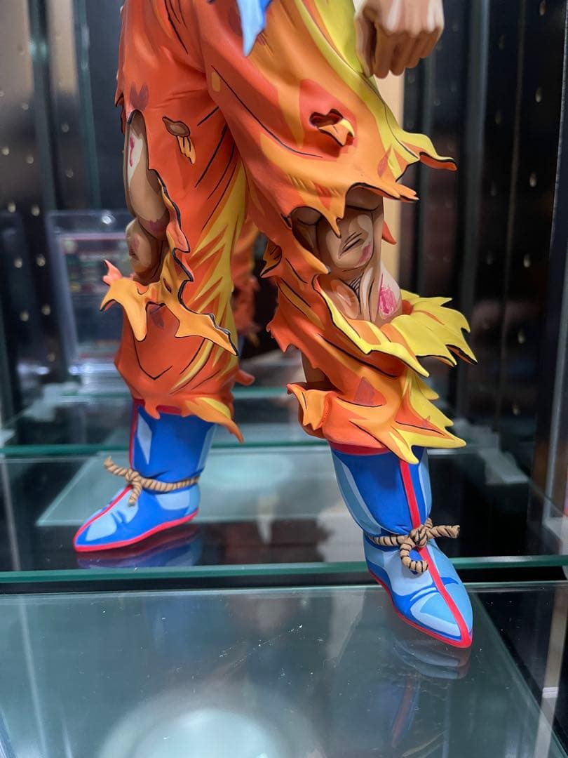 ドラゴンボール　孫悟空　リペイント　伝説の超サイヤ人　二次元彩色