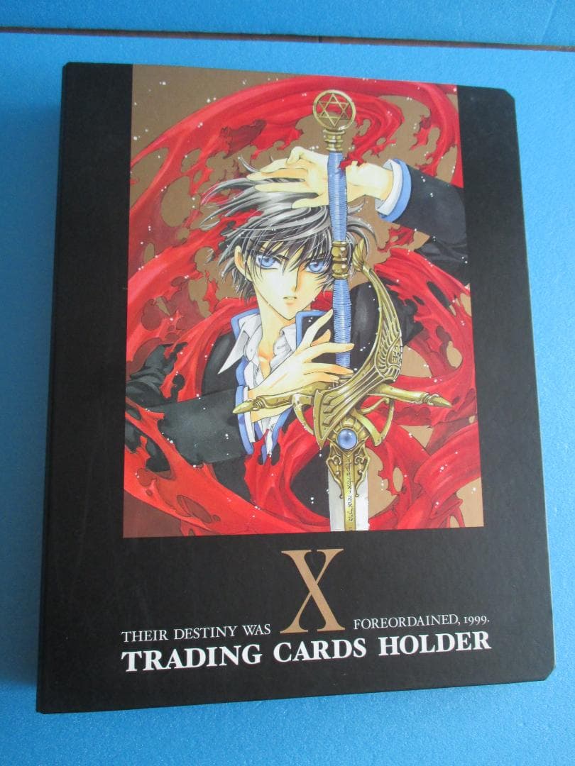 年代物◎CLAMP X　トレカセット　ファイル付◎クランプエックスカード