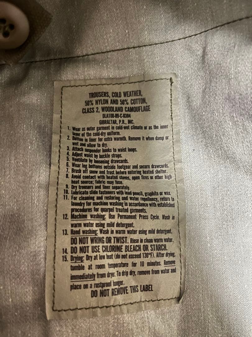 80s カモカーゴパンツM65 size medium