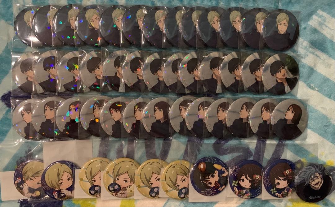呪術廻戦　缶バッジ　まとめ売り　230点以上