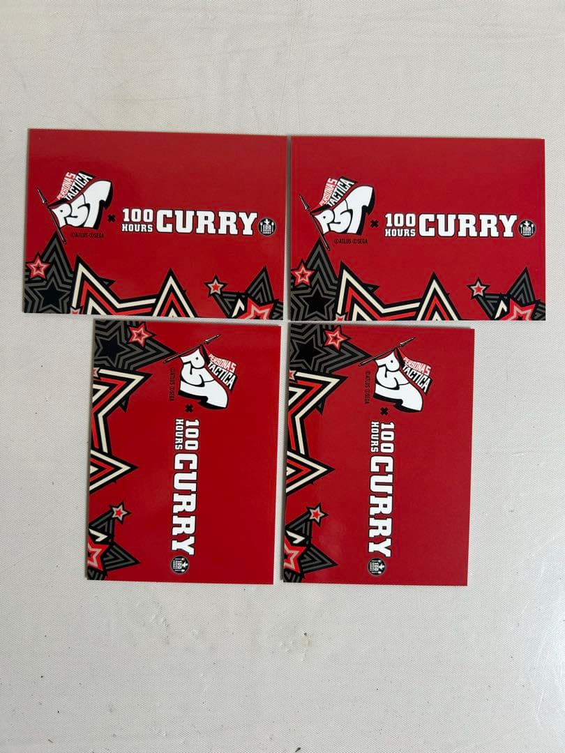 ペルソナ5 タクティカ 全14種+1 100時間カレー コラボ