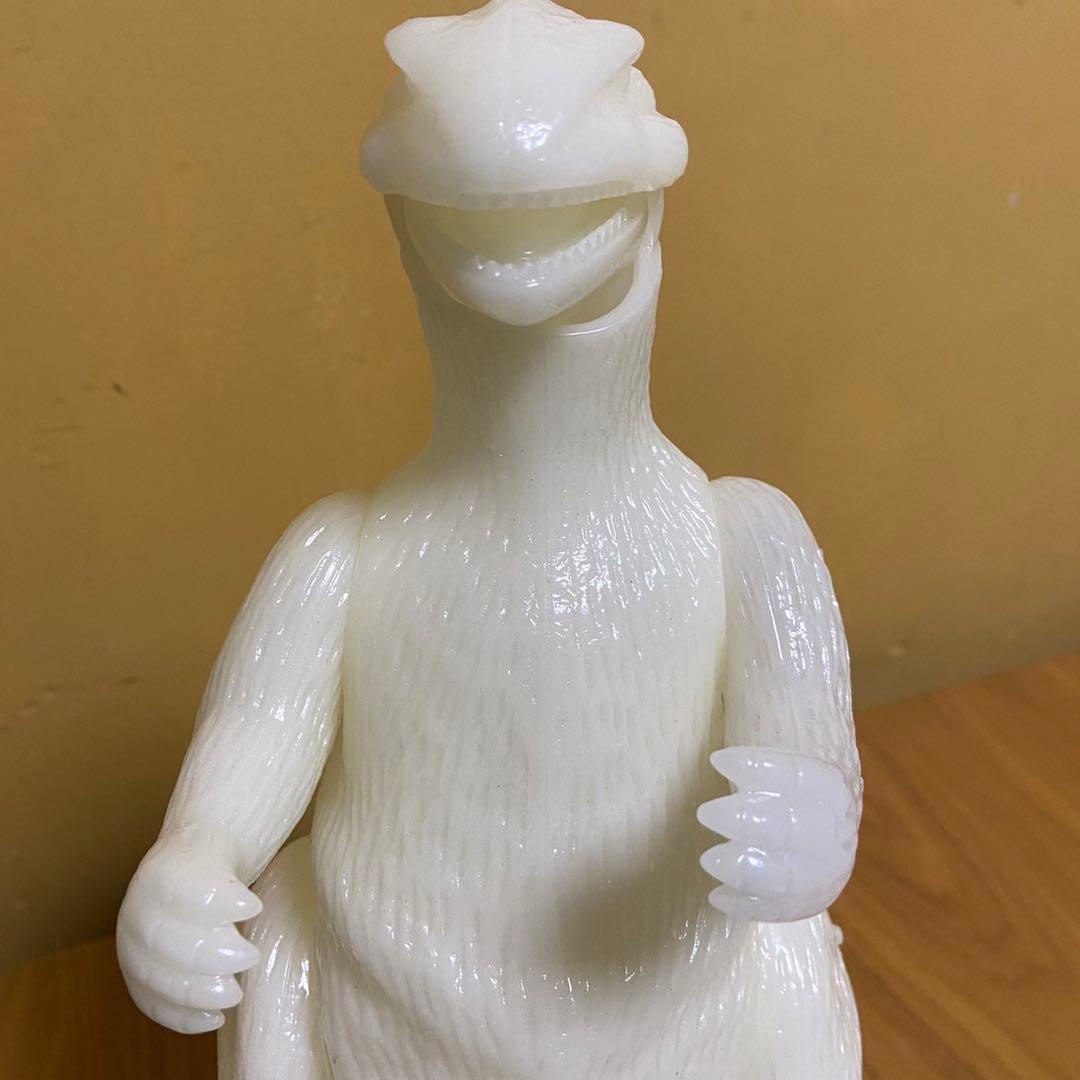 マルサン b/o スタイル ゴジラ 蓄光成型 未塗装ソフビ 5443