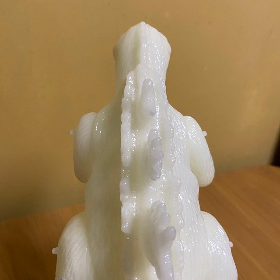 マルサン b/o スタイル ゴジラ 蓄光成型 未塗装ソフビ 5443