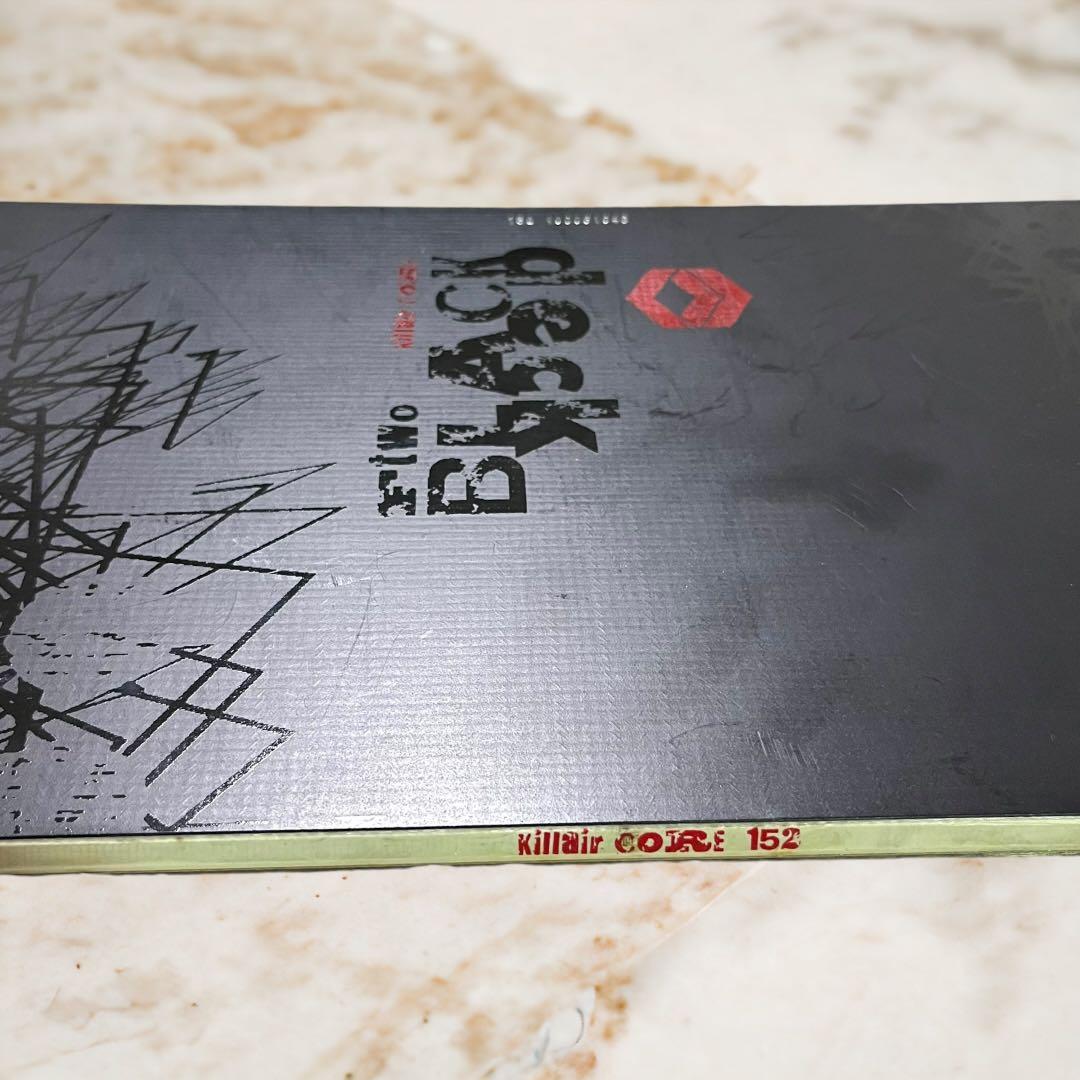 スノーボード FTWO BLACK DECK BURTON CUSTOM