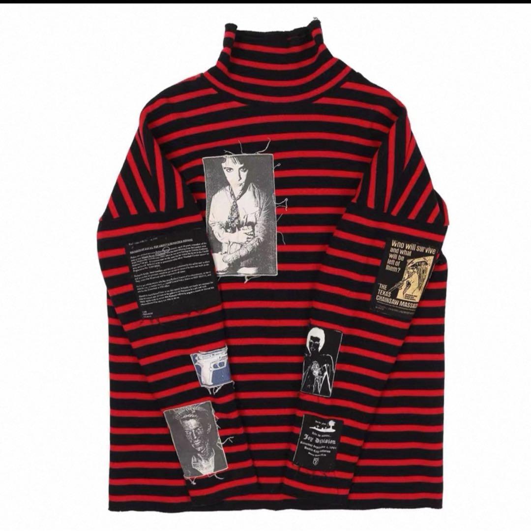 ジヨン GD G-DRAGON ジードラゴン ボーダータートルネック ジヨコス