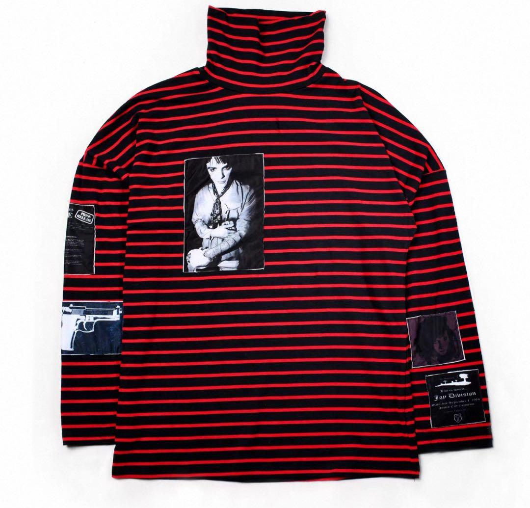 ジヨン GD G-DRAGON ジードラゴン ボーダータートルネック ジヨコス