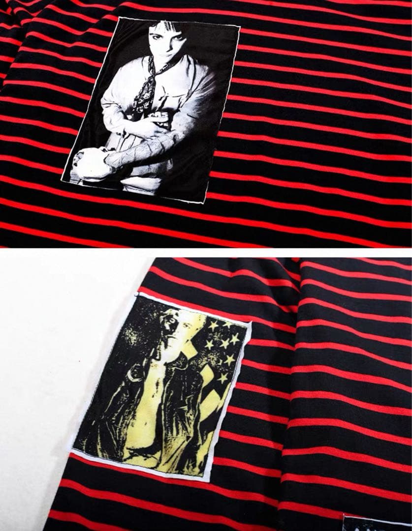 ジヨン GD G-DRAGON ジードラゴン ボーダータートルネック ジヨコス