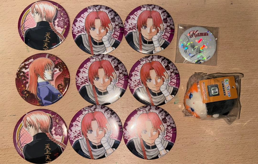 銀魂　神威　缶バッジ11点セット