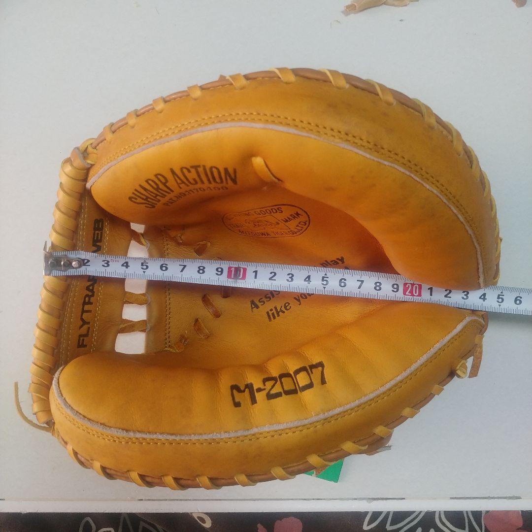 希少 美津和タイガー 少年軟式 未使用キャッチャーミット タグ付き M-2007